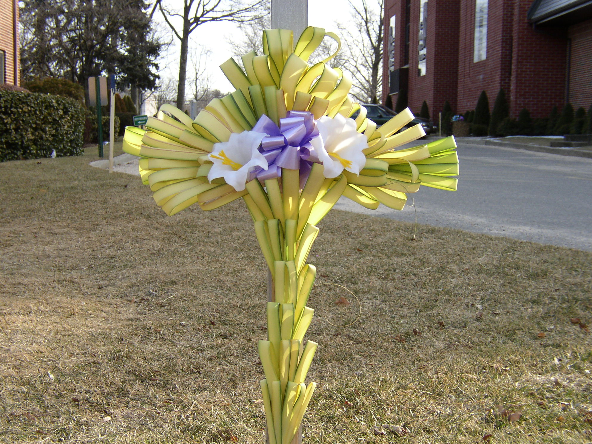 Easter Palm Cross - Graves