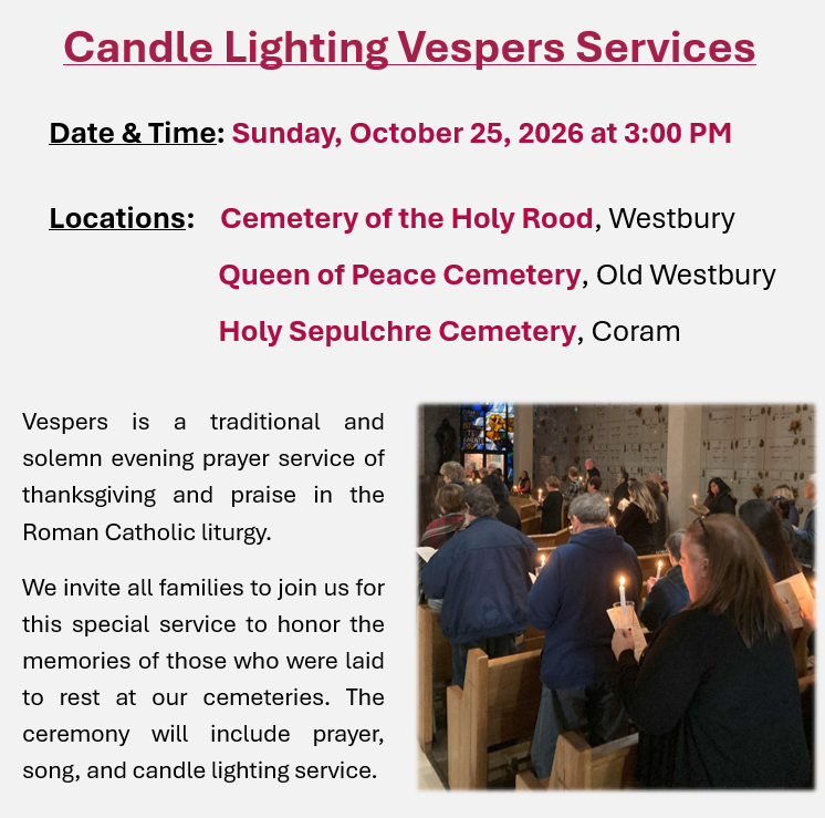 Candle Vespers Oct 2026